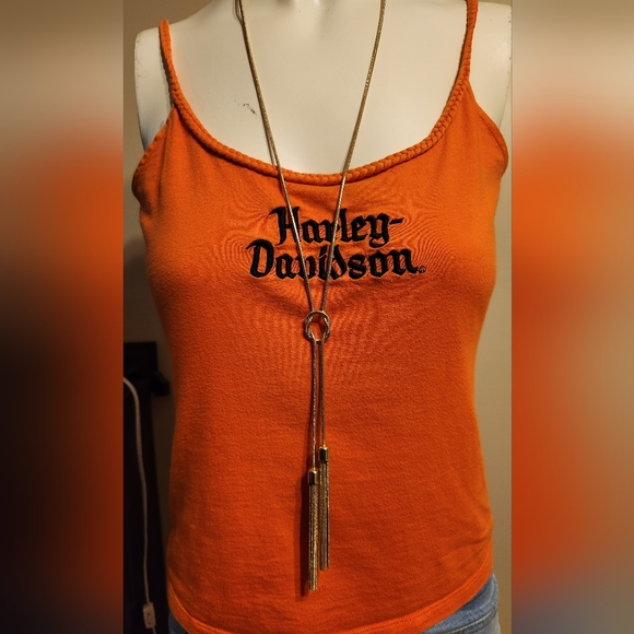 23 Inch Gold Tone Tassel Necklace Adorable - Picture 1 of 4